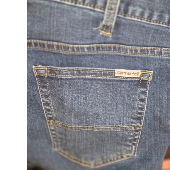 Carhartt Women's Slim Fit Boot Cut Jeans , Short - Picture 3 of 4